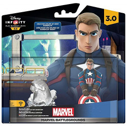 INFINITY 3.0 PLAY SET MARVEL BATTLEGROUD - PLAY SET MARVEL BATTLEGOUNDS CAPITAN AME