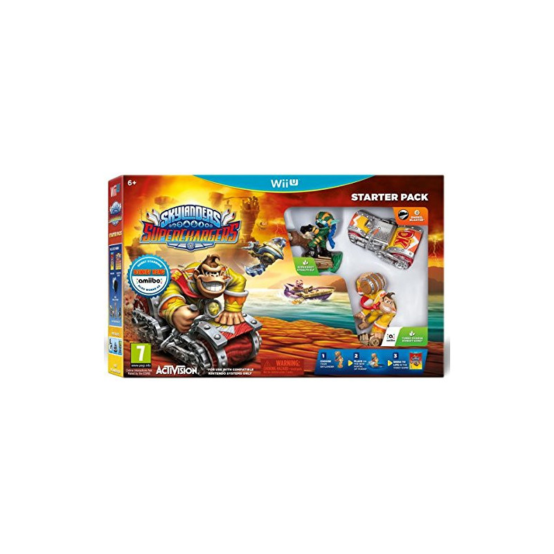 WIIU SKYLANDERS SUPERCHARGER STARTER PAC - SUPERCHARGER STARTER PACK SKYLANDERS