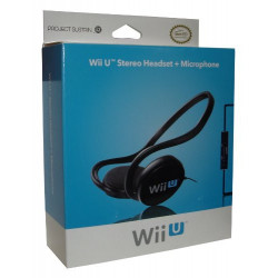 WIIU STEREO HEADSET + MICROPHONE - STEREO HEADSET + MICROPHONE