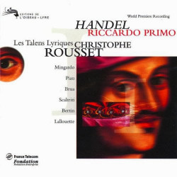 HANDEL - RICCARDO PRIMO, REY DE INGLATERRA