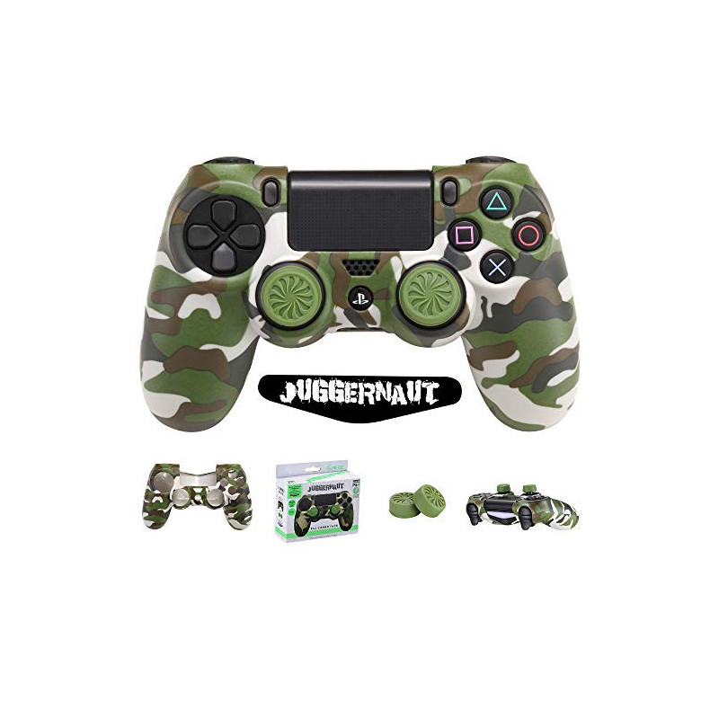 PS4 CARCASA PROTECTOR SILICONA CAMUFLAJE