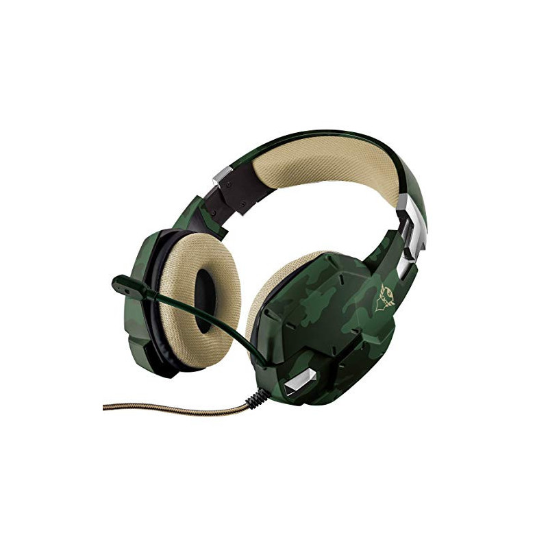 PS4 HEADSET TRUST CARUS JUNGLE CAMO - CARUS JUNGLE CAMO - HEADSET TRUST