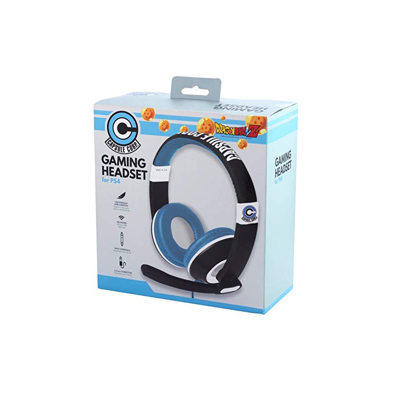 PS4 HEADSET STEREO DRAGONBALL Z - DRAGONBALL Z HEAD SET STEREO - AURICULARES