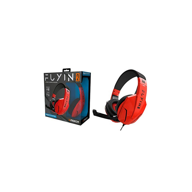 PS4 AURICULARES FUYIN 2 ROJO