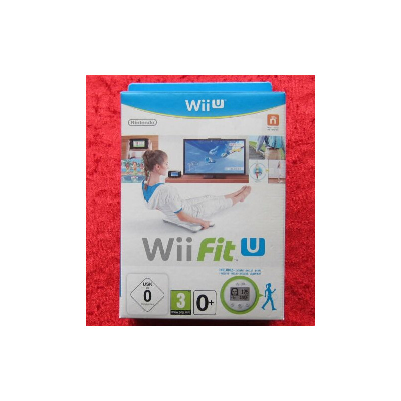 WIIU WII FIT U + FIT METER SET