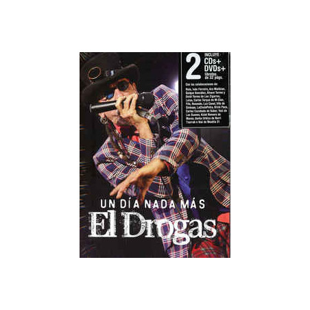 EL DROGAS - UN DIA NADA MAS - 2CD + 2DVD -
