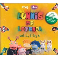 LOS LUNNIS DE LEYENDA - VOIL 1,2,3 Y 4