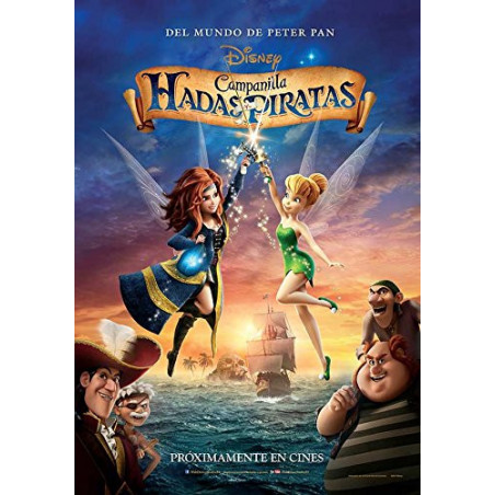 DVD CAMPANILLA HADAS Y PIRATAS - CAMPALLA HADAS Y PIRATAS