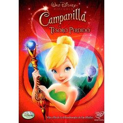 DVD CAMPANILLA Y EL TESORO PERDIDO - CAMPANILLA Y EL TESORO PERDIDO