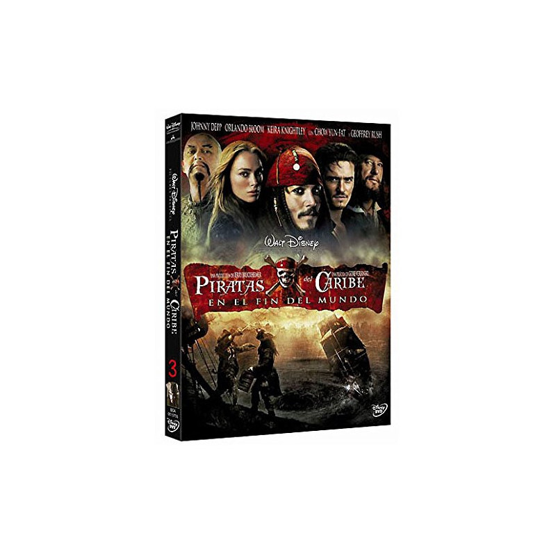 DVD PIRATAS DE CARIBE 3, EN EL FIN DEL M - PIRATAS DEL CARIBE 3, EN EL FIN DEL MUND