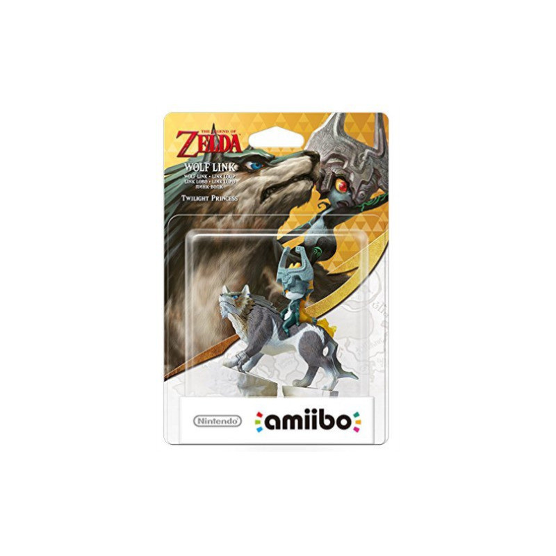 AMIIBO FIGURA WOLF LINK - WOLF LINK FIGURA AMIIBO