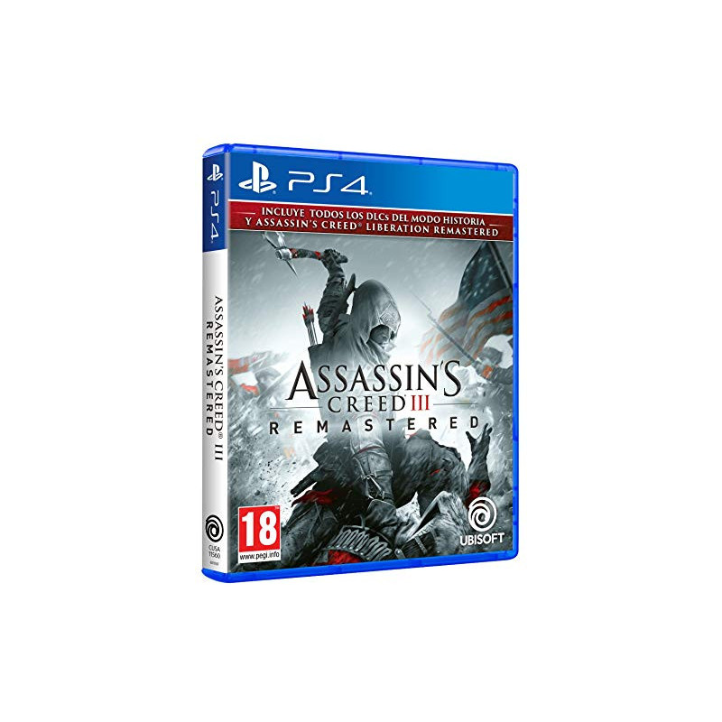 PS4 ASSASSINS CREED III - REMASTERED - ASSASSINS CREED III - REMASTERES