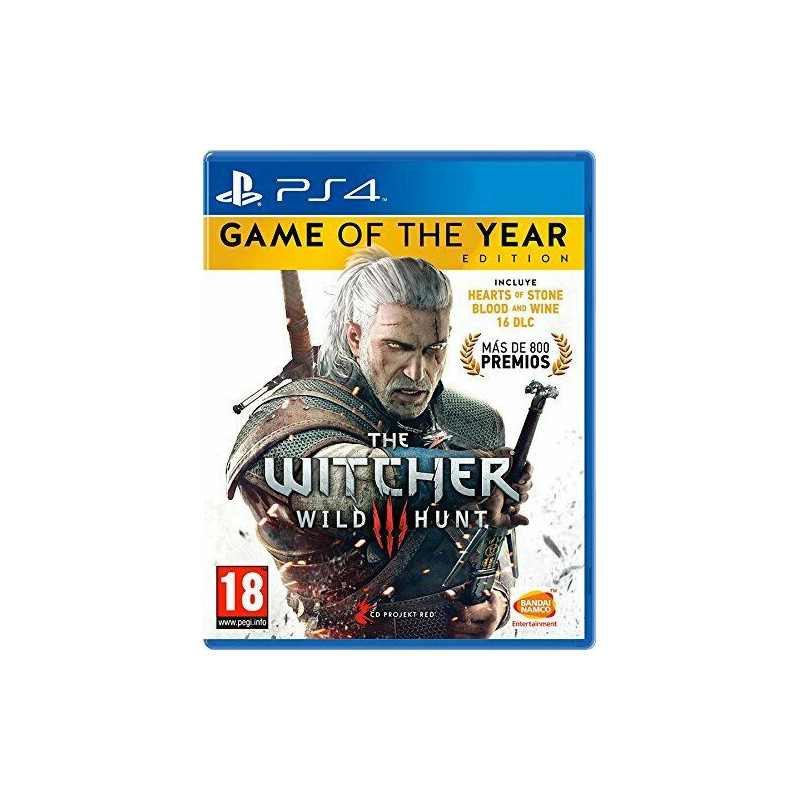 PS4 THE WITCHER WILD HUNT GOTY - GOTY THE WITCHER WILD HUNT