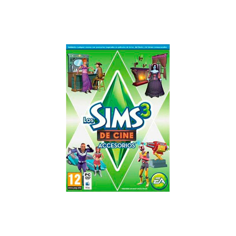 PC LOS SIMS 3: CINE ACCESORIOS