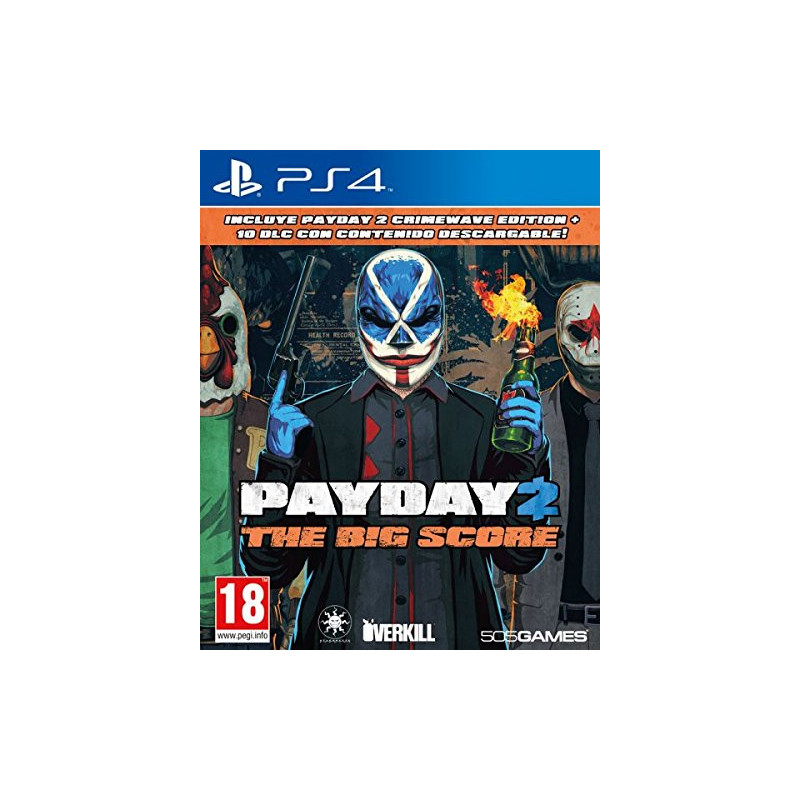 PS4 PAYDAY 2 THE BIG SCORE - PAYDAY THE BIG SCORE
