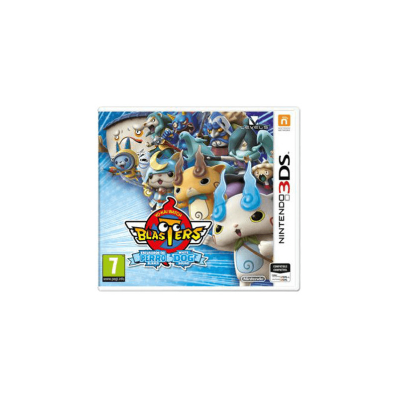 N3DS YO-KAY WATCH BLASTERS - ESCUADRON D - PERRO BLANCO ESCUADRON - YO-KAI BLASTERS