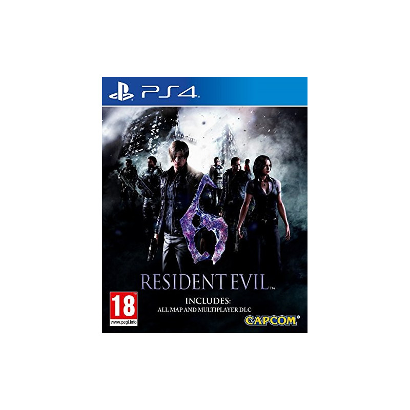 PS4 RESIDENT EVIL 6 HOPE LEFT ALL MAPS