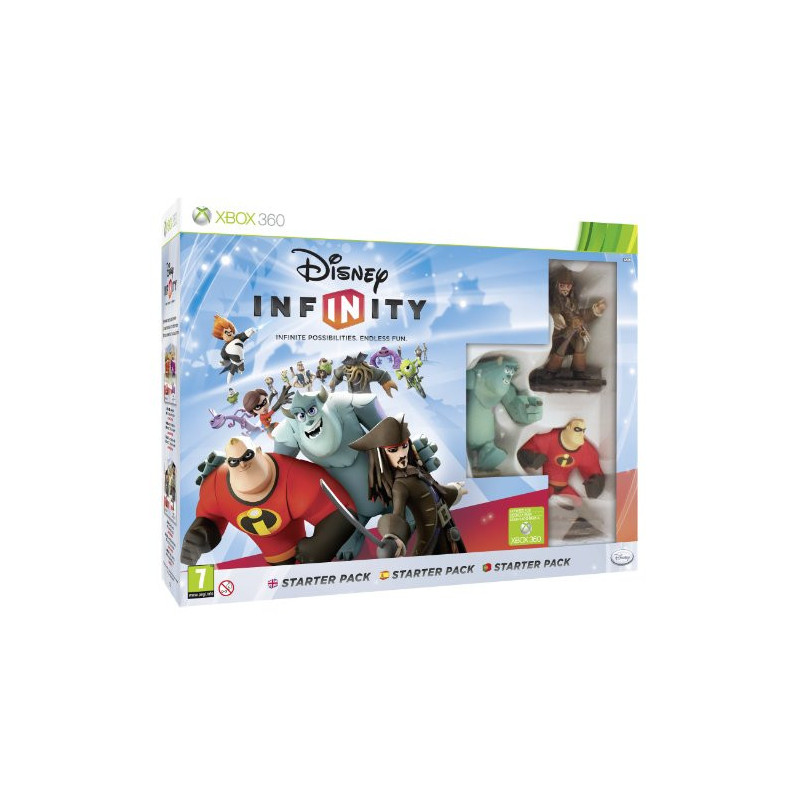 X3 DISNEY INFINITY STARTER PACK - STARTER PACK DISNEY INFINITY