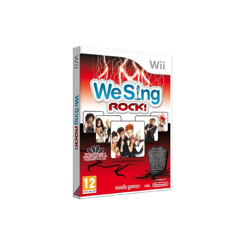 WII WE SING ROCK!