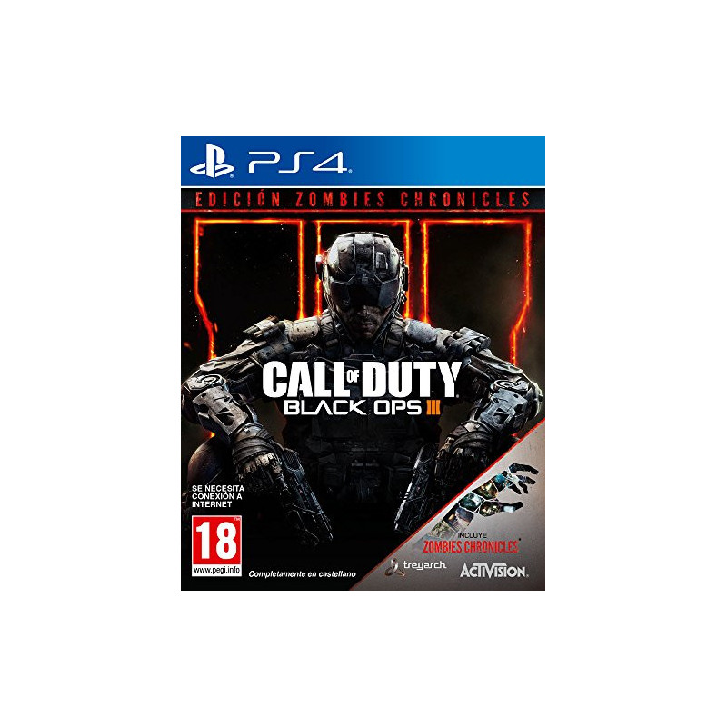 PS4 CALL OF DUTY BLACK OPS III - ZOMBIES CHRONICLES - BLACK OPS 3