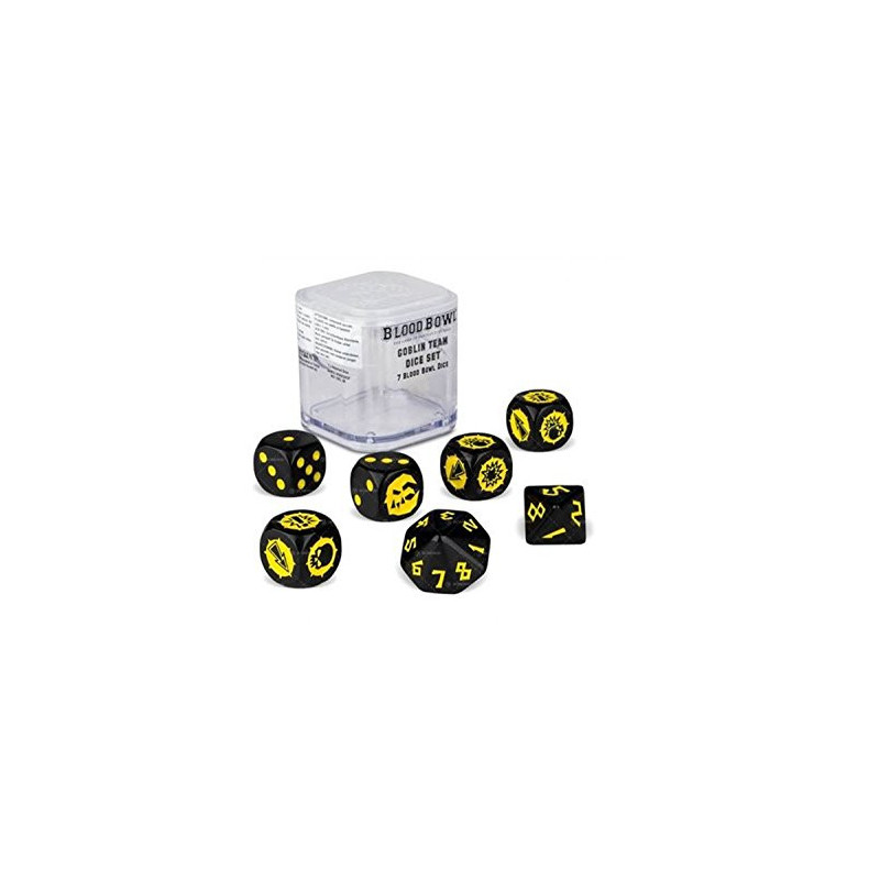 BLOOD BOWL DADOS GOBLIN - DADOS GOBLIN - WARHAMMER