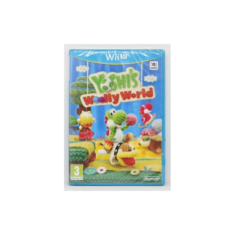 WIIU YOSHI'S WOOLLY WORLD - YOSHI'S WOOLY WORLD