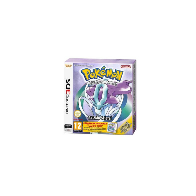 N3DS POKEMON CRYSTAL ED. DESCARGA - POKEMOS CRYSTAL ED. DESCARGA