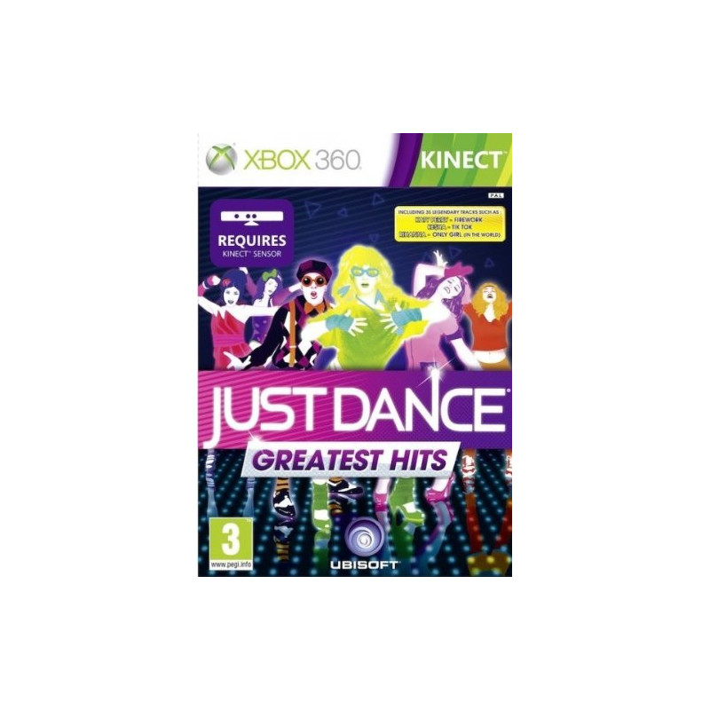 X3 KINECT JUST DANCE GREATEST HITS