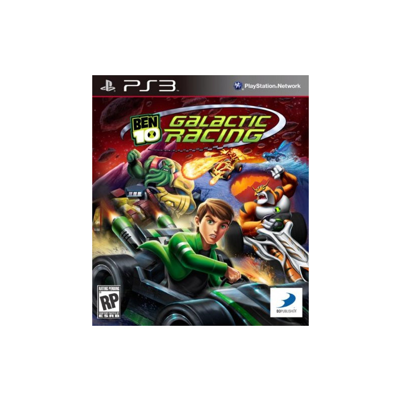 PS3 BEN 10, GALACTIC RACING - BEN 10, GALACTIC RAGING