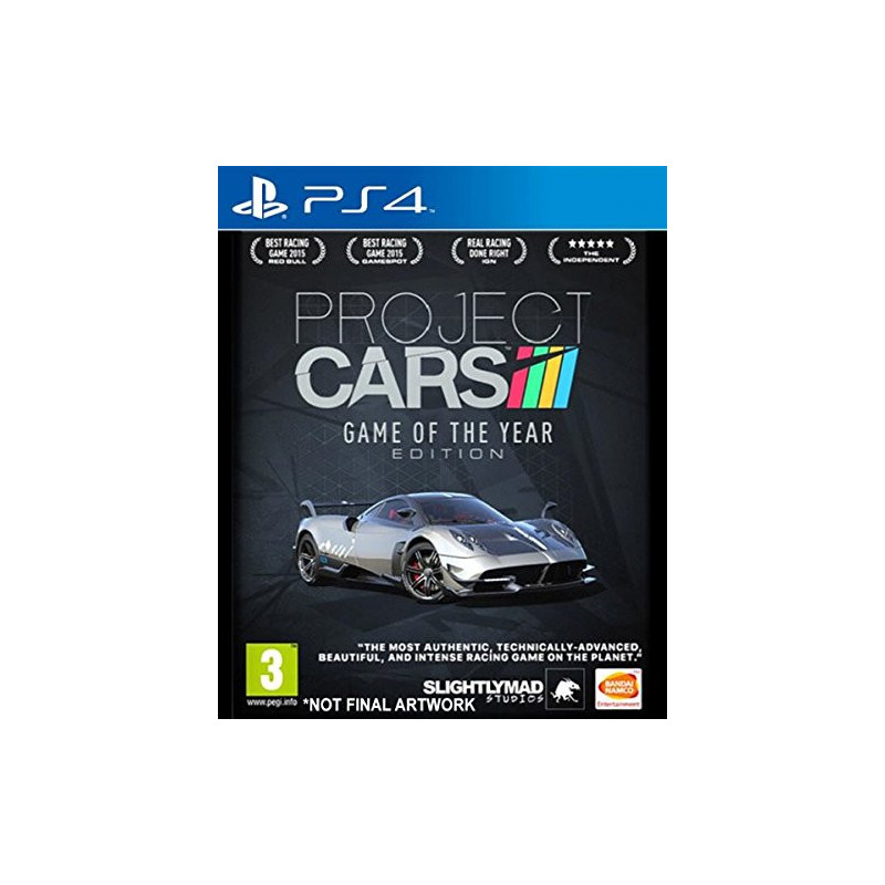 PS4 PROJECT CARS GAME OF THE YEAR