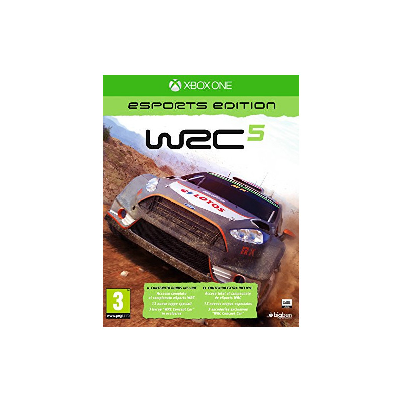 XONE WRC 5 ESPORTS EDITION