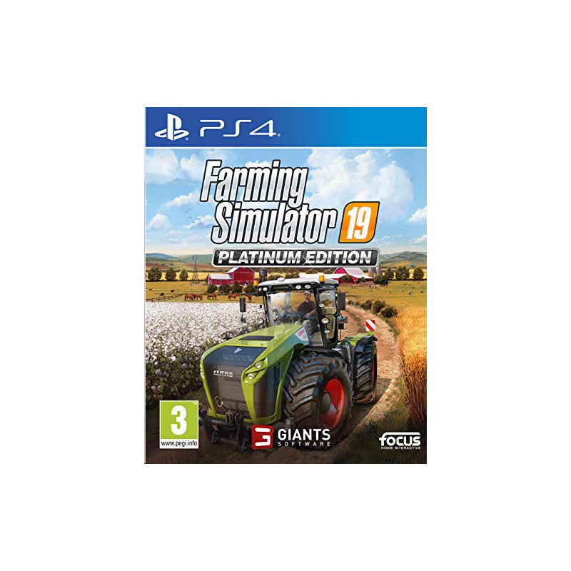 PS4 FARMING SIMULATOR 19 - PLATINUM - FARMING SIMULATOR 19 - PLATINUM