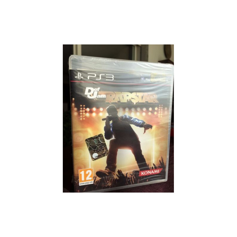 PS3 DEF JAM RAPSTAR + MICROS