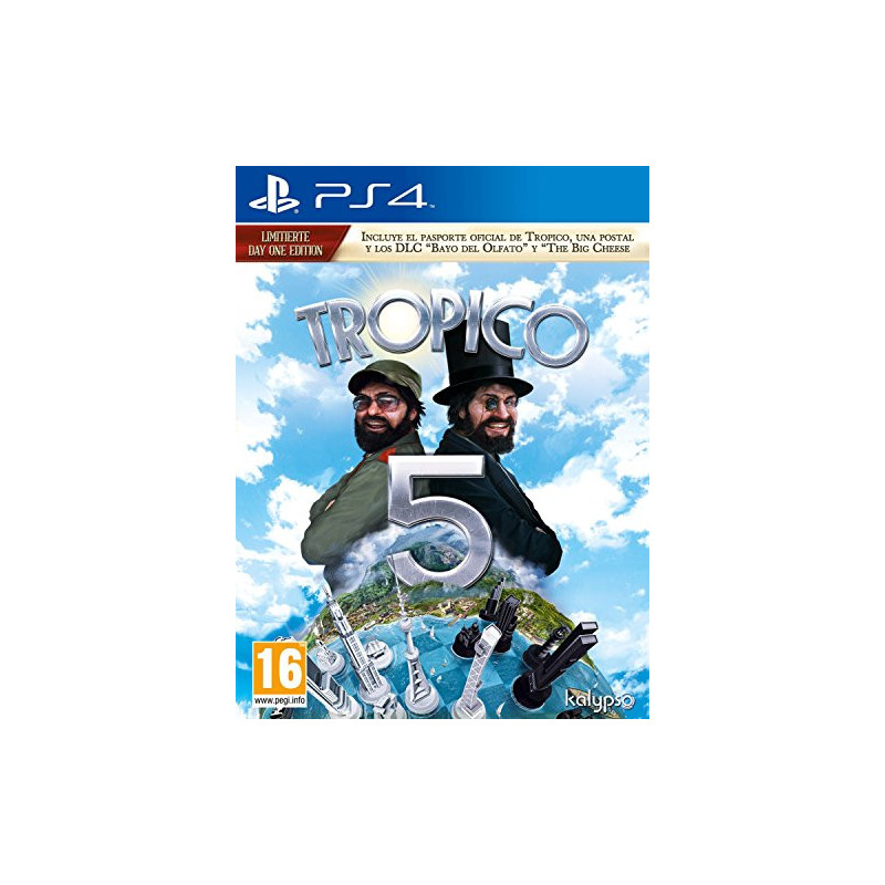 PS4 TROPICO 5 DAY ONE EDITION