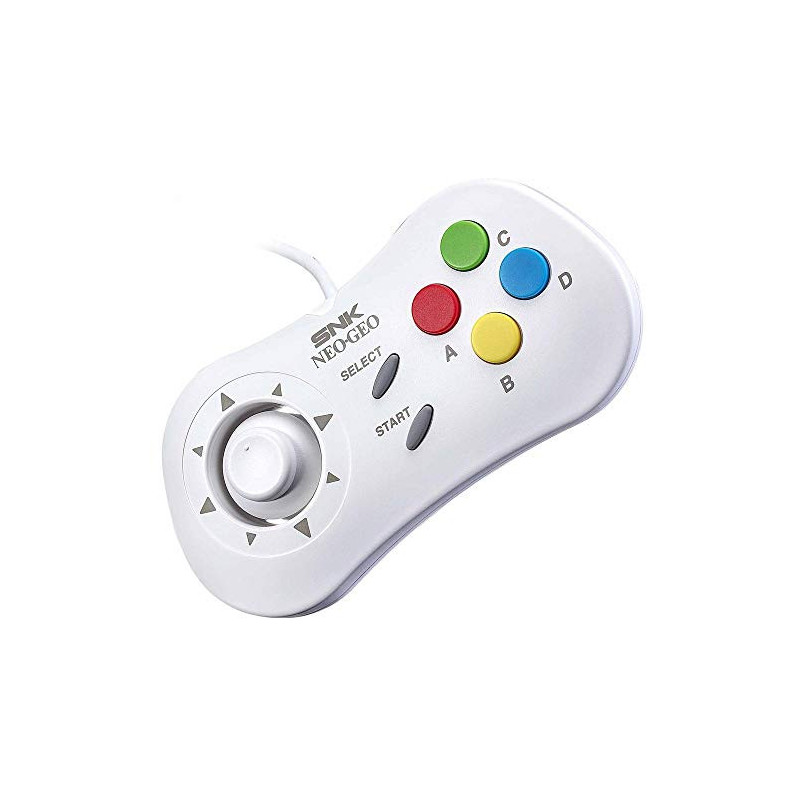 RETRO MANDO NEOGEO MINI BLANCO - MANDO NEOGEO MINI BLANCO