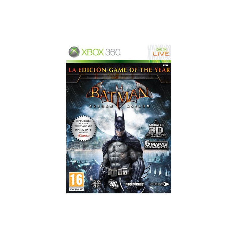 X3 BATMAN ARKHAM ASYLUM GOTY