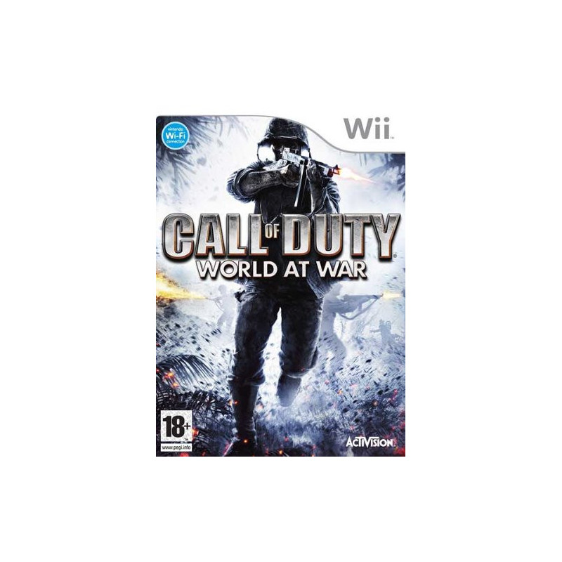 WII CALL OF DUTY, WORLD AT WAR