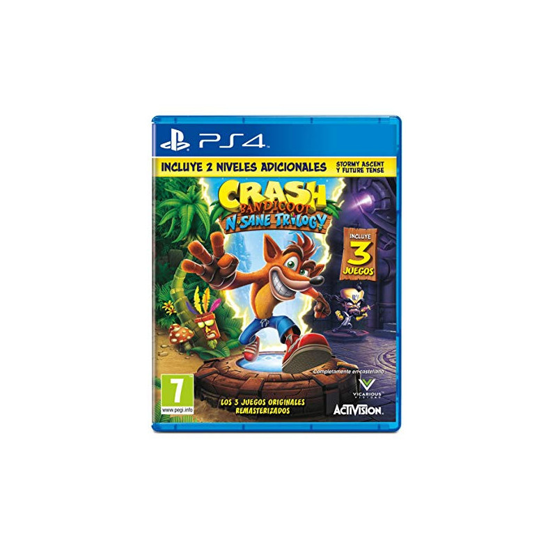 PS4 CRASH BANDICOOT N,SANE TRILOGY