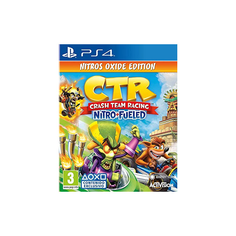 PS4 CRASH TEAM RACING NITRO FUELED OXIDE