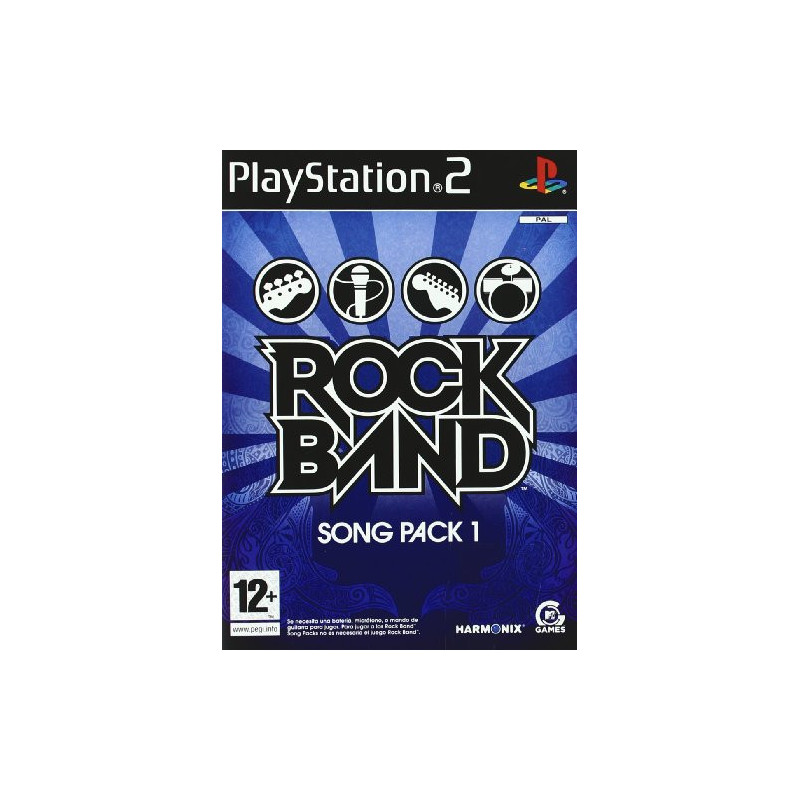 PS2 ROCK BAND (PACK DE CANCIONES) - ROCK BAND (PACK DE CANCIONES)