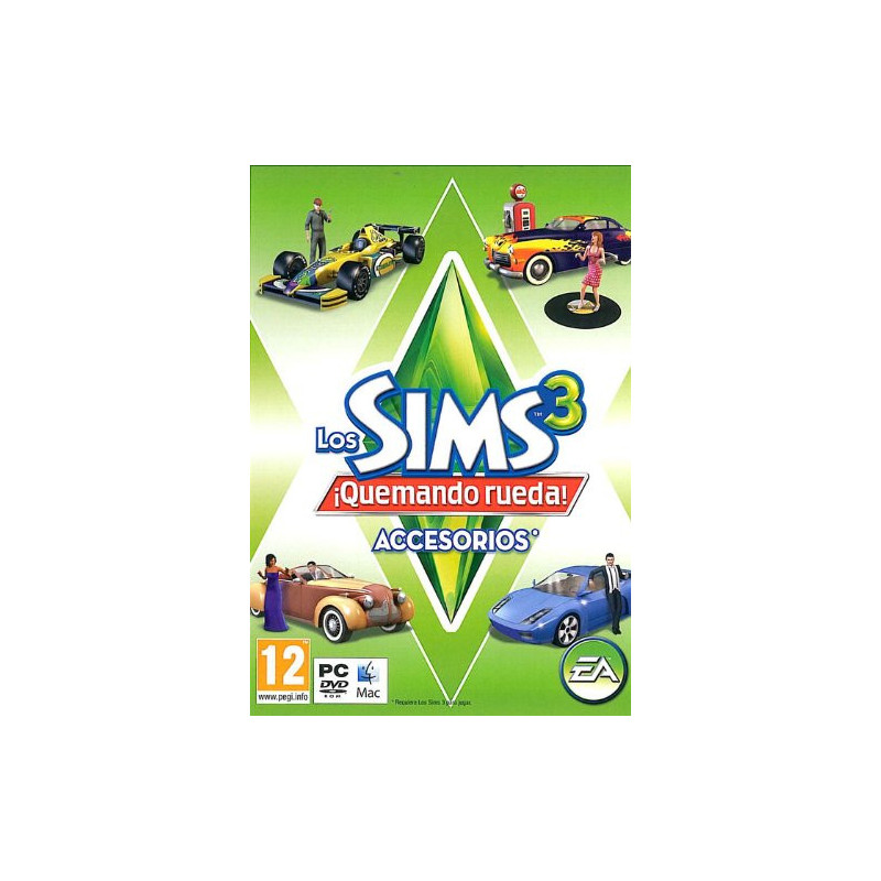 PC LOS SIMS 3, ¡QUEMANDO RUEDA! - LOS SIMS 3, ¡QUEMANDO RUEDA! ACCESORIOS