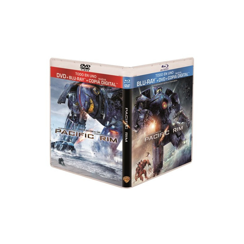 BR PACIFIC RIM + DVD + - PACIFIC RIM + DVD + COPIA DIG.