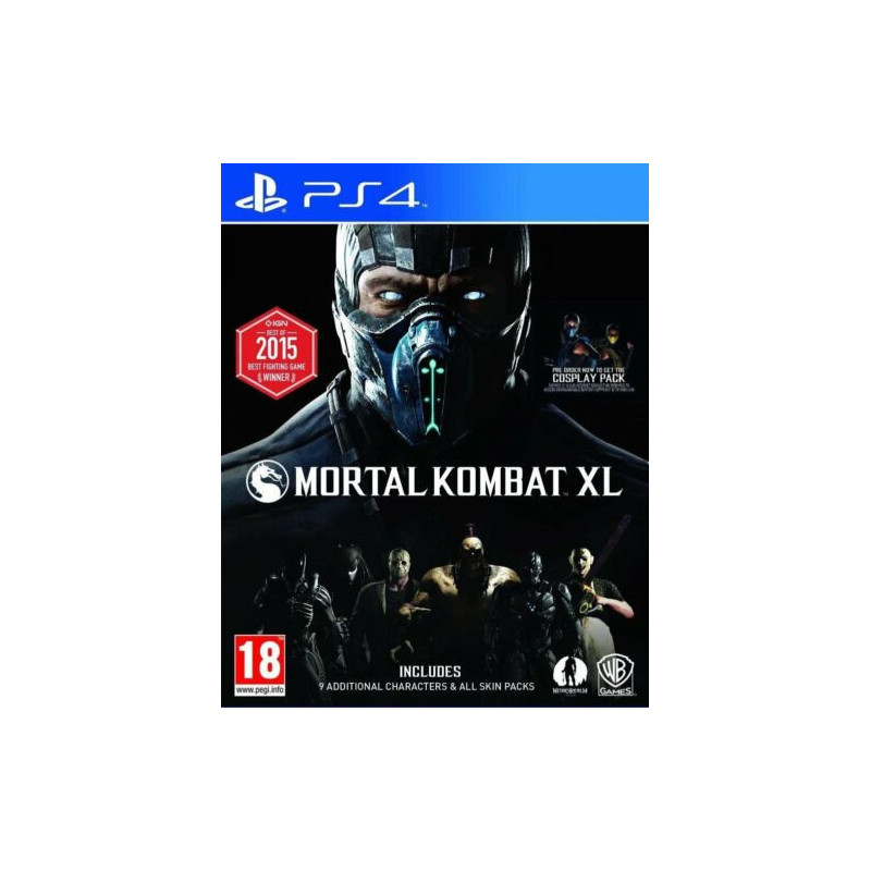PS4 MORTAL KOMBAT XL