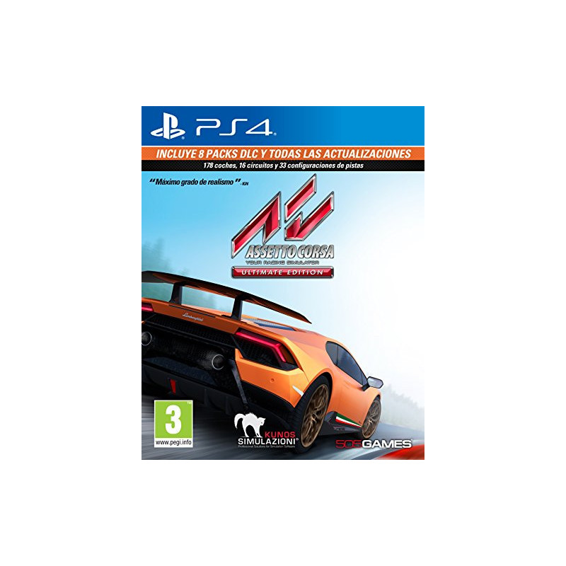PS4 ASSETTO CORSA ULTIMATE EDITION