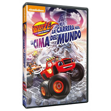 DVD BLAZE Y LOS MONSTER MACHINE - LA CARRERA HASTA LA CIMA DEL MUNDO