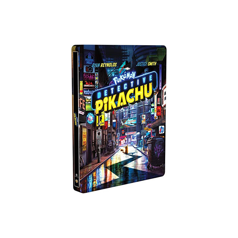 BR POKEMON: DETECTIVE PIKACHU - STELLBO - POKEMON: DETECTIVE PIKACHU - STEELBOOK