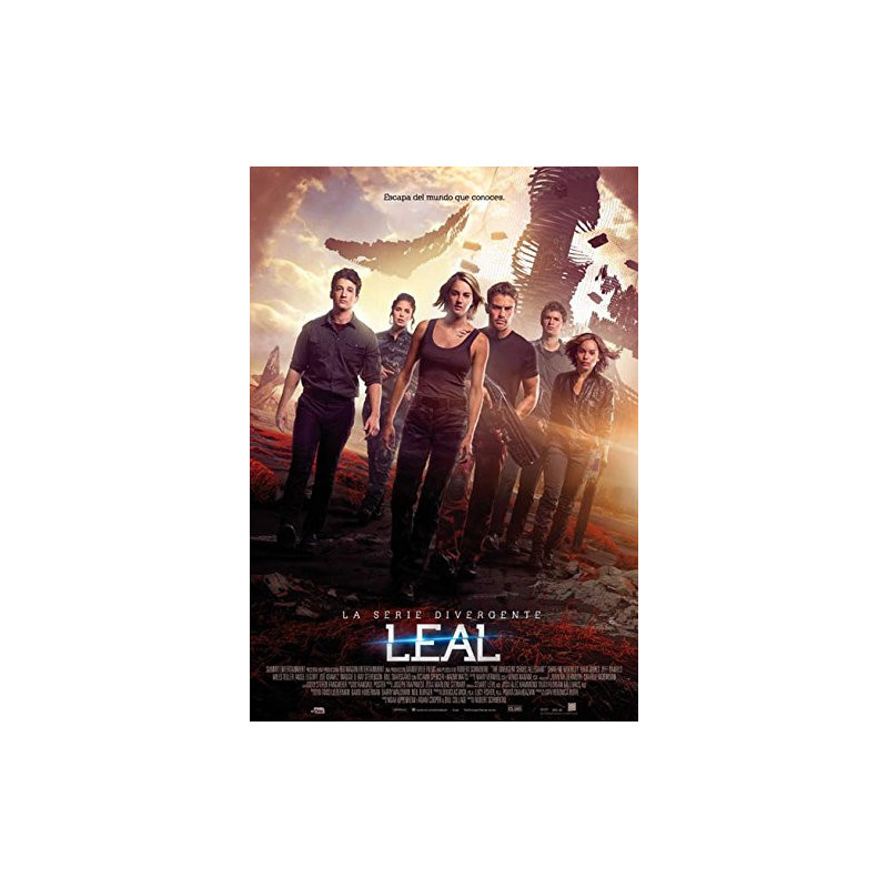 DVD DIVERGENTE : LEAL - DIVERGENTE : LEAL