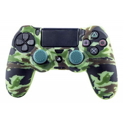 PS4 FUNDA SILICONA MANDO WOODLAND