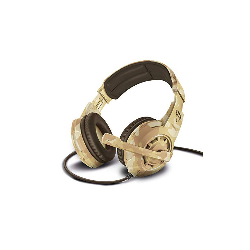 PS4 AURICULARES RADIUS TRUST DESERT CAMO - AURICULARES RADIUS TRUS DESERT CAMO