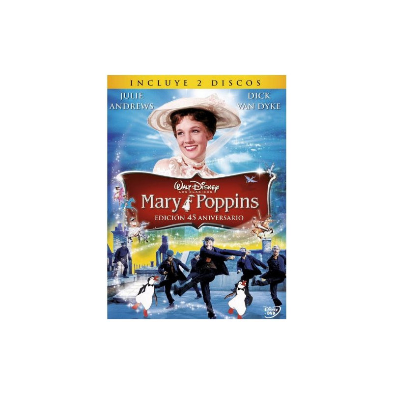 DVD MARY POPPINS ED. 45 ANIVERSARIO - MARY POPPINS ED. 45 ANIVERSARIO